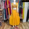 CROP TOP PLAZO