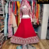Lehenga Choli Crop-Top