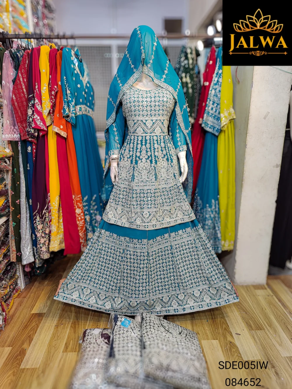 Indo Western Lehenga