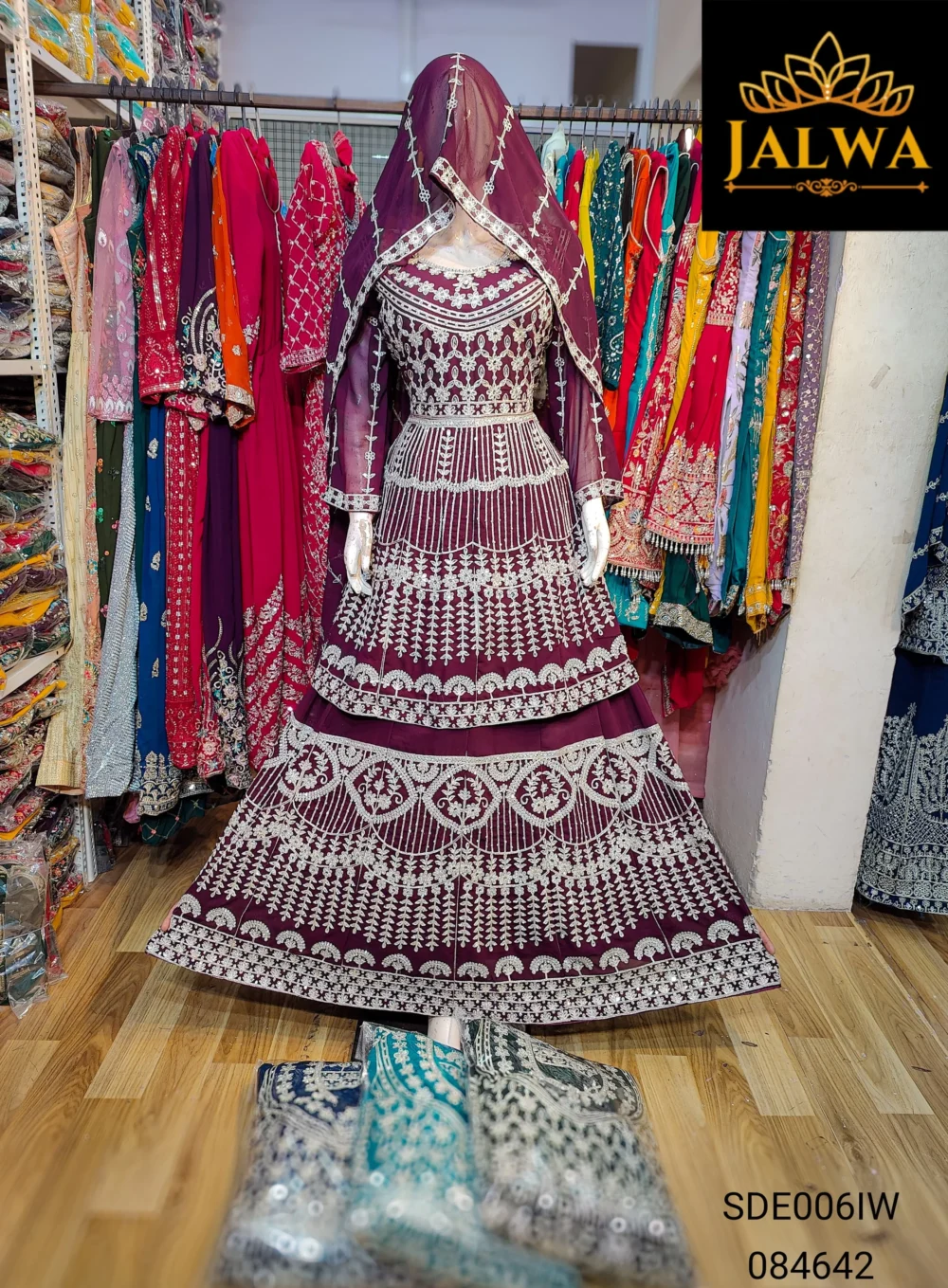 Indo Western Lehenga