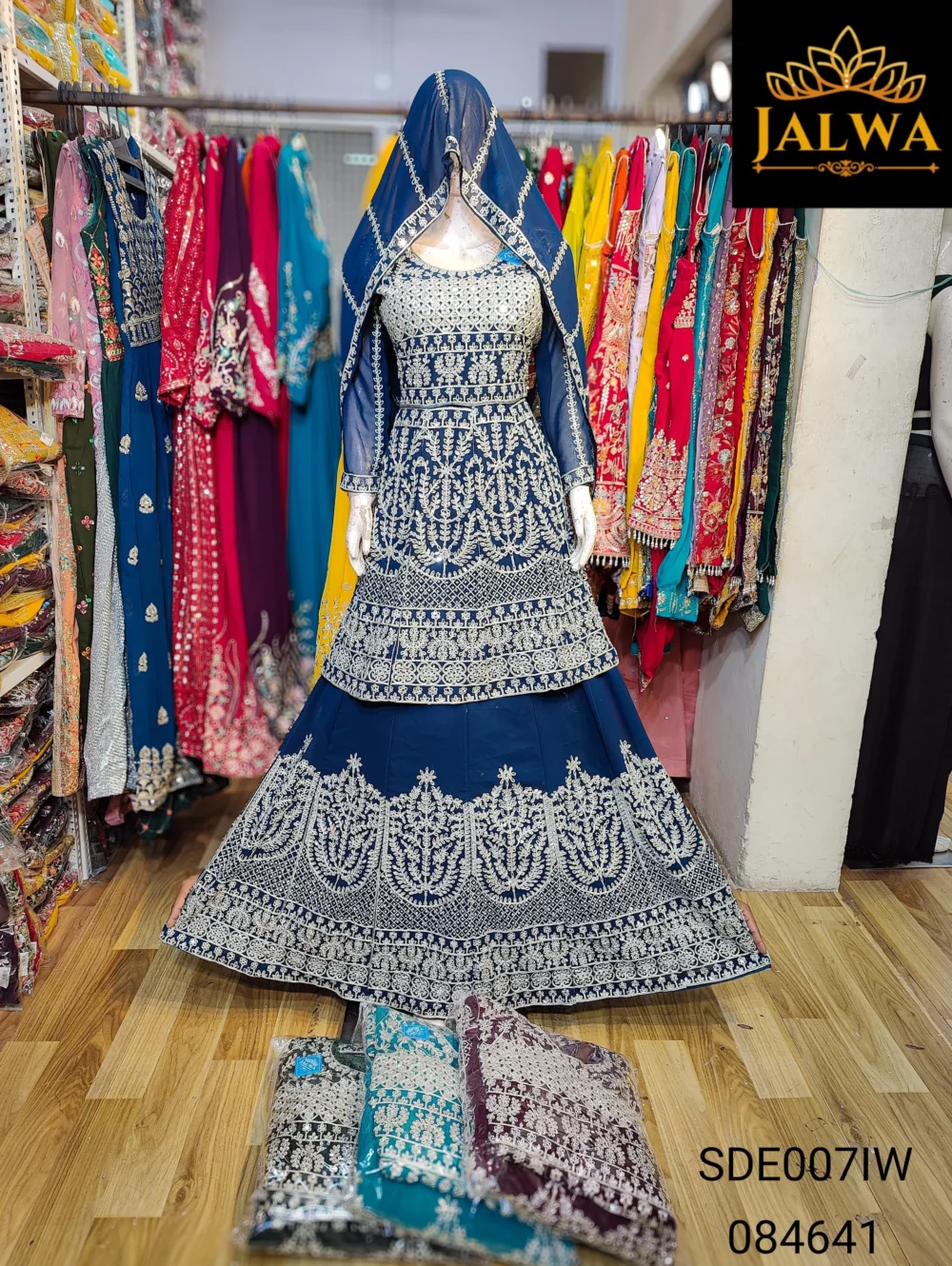 Indo Western Lehenga